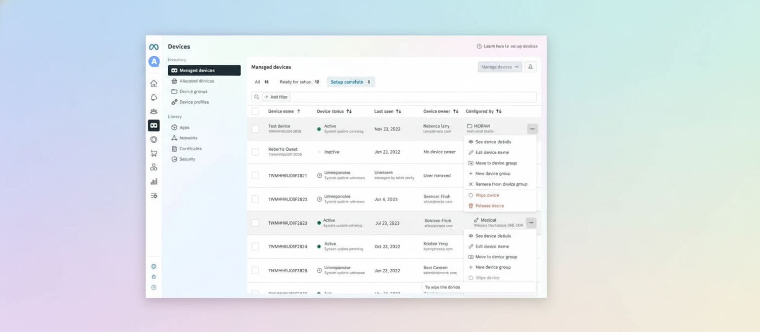 MDM (Mobile Device Management)