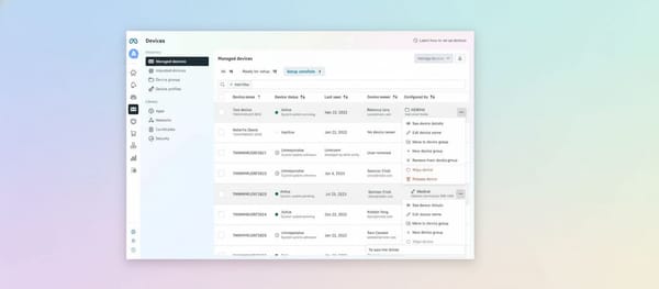MDM (Mobile Device Management)